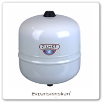 Expansionskärl 
12-18 liter